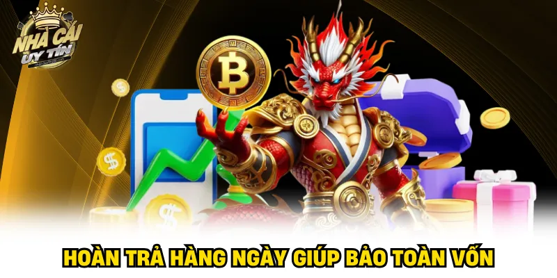 Hoàn trả hàng ngày giúp bảo toàn vốn