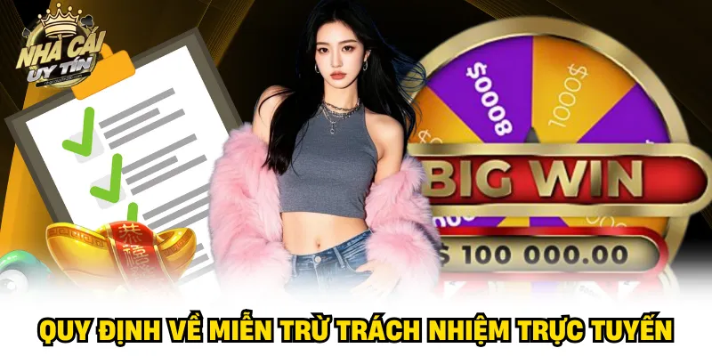 Quy định về miễn trừ trách nhiệm trực tuyến